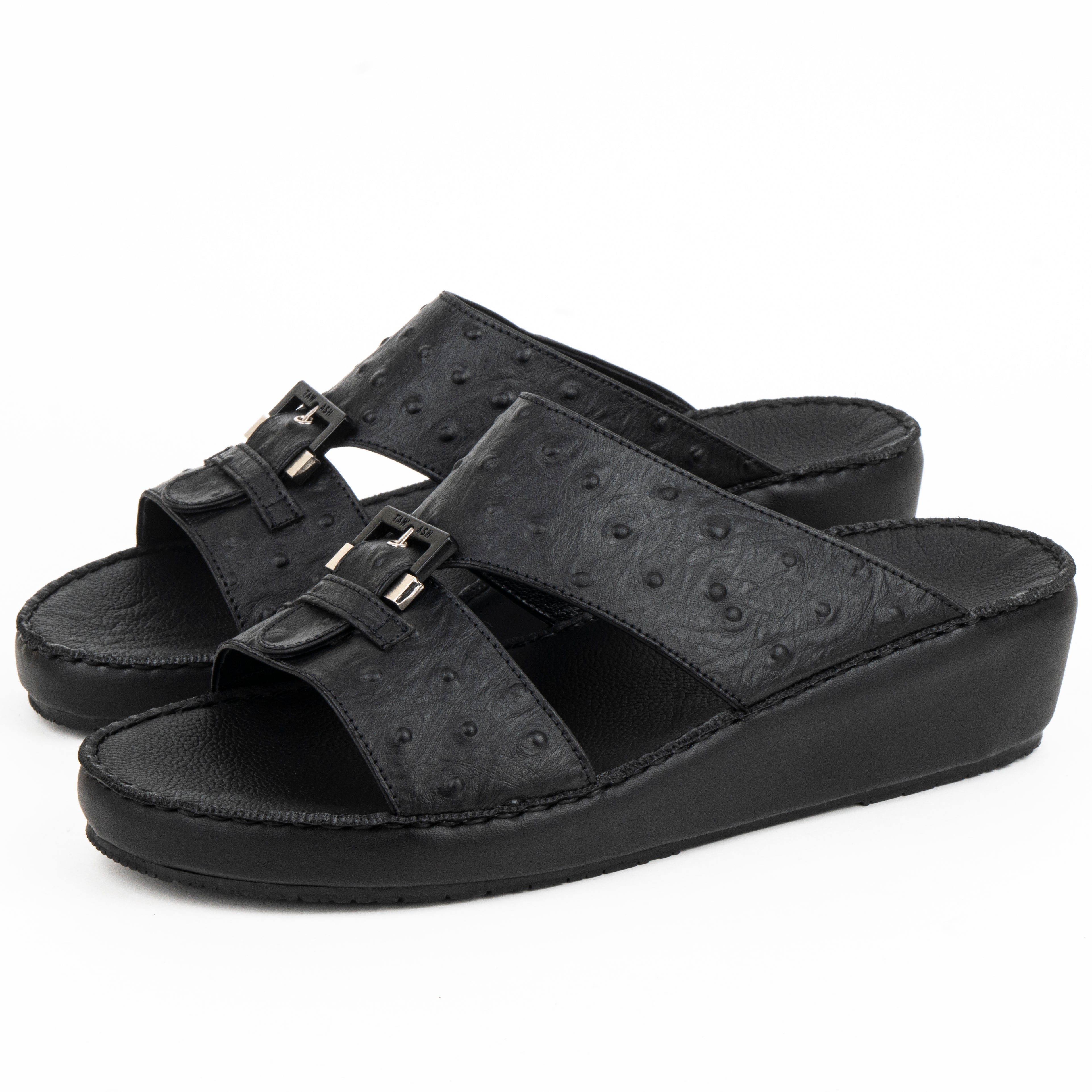 1490FS صندل النعامة الكلاسيكي