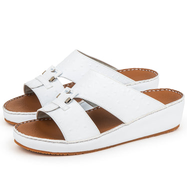 1490FS Ostrich Classic Sandals