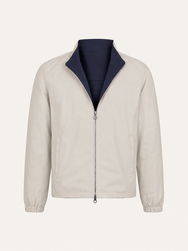 26118 MARCO LION MEN'S JACKET - APRICOT/ DARK BLUE