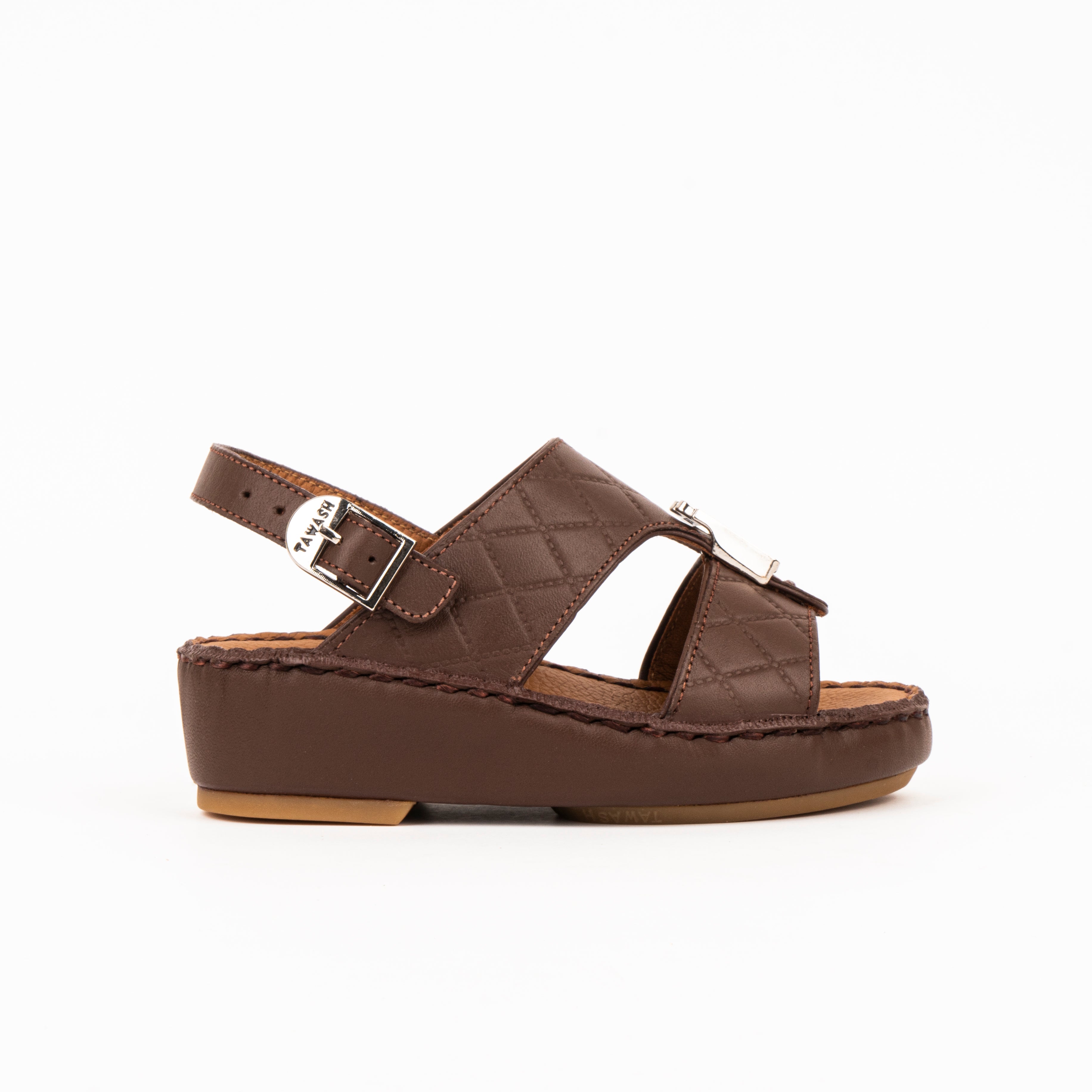 صندل ولادي بني غامق