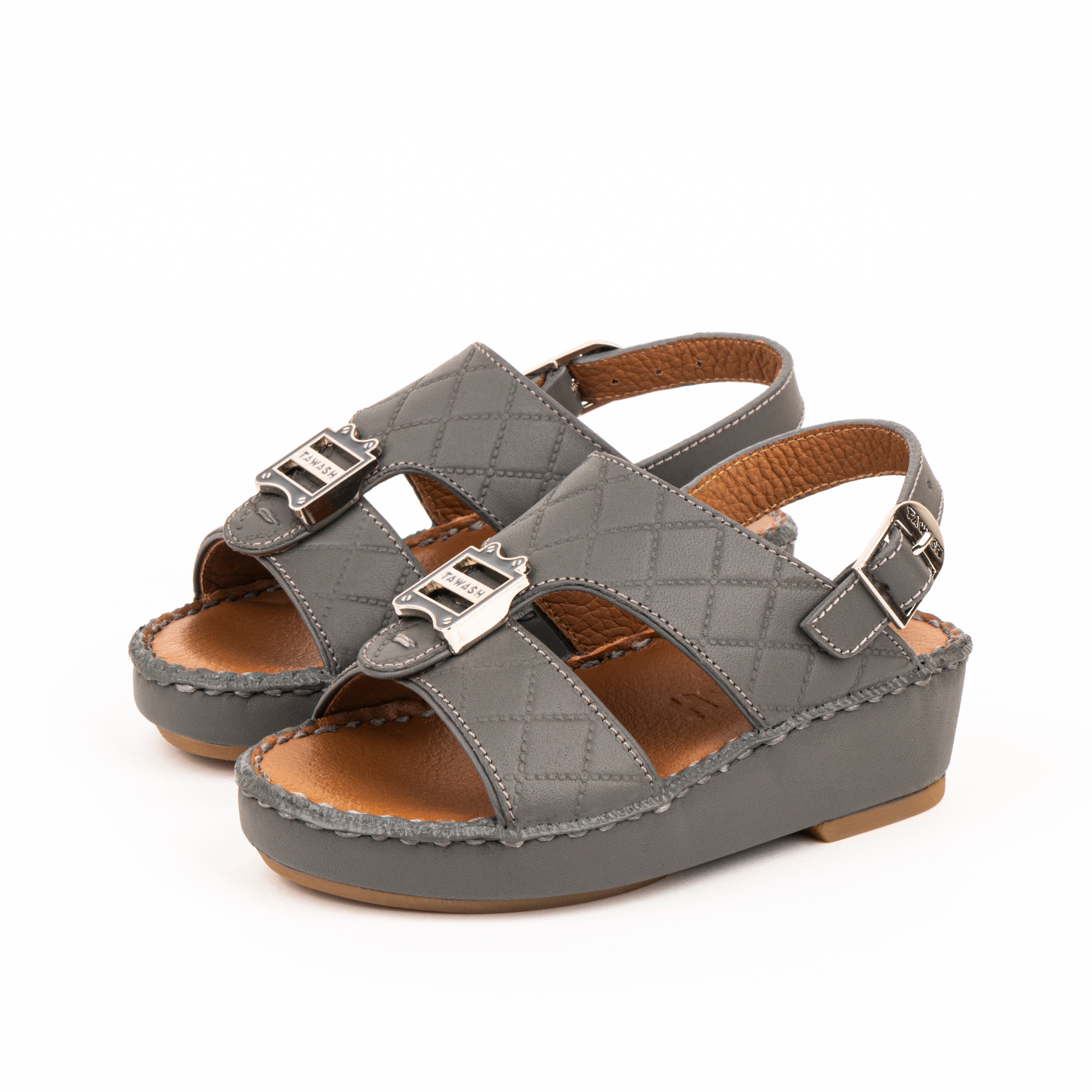 صندل ولادي  رمادي