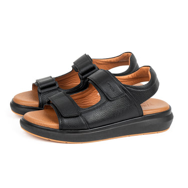 Al Tawash TW-1020 Springy Strap Men's Deer Leather Sandals