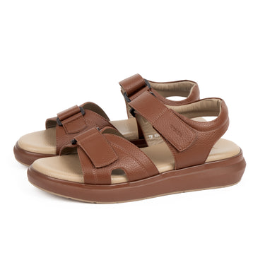 Al Tawash TW-1017 Springy Strap Men's Deer Leather Sandals