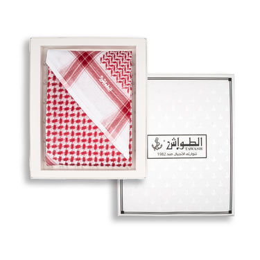 Tawash Red Mens Shemagh R4
