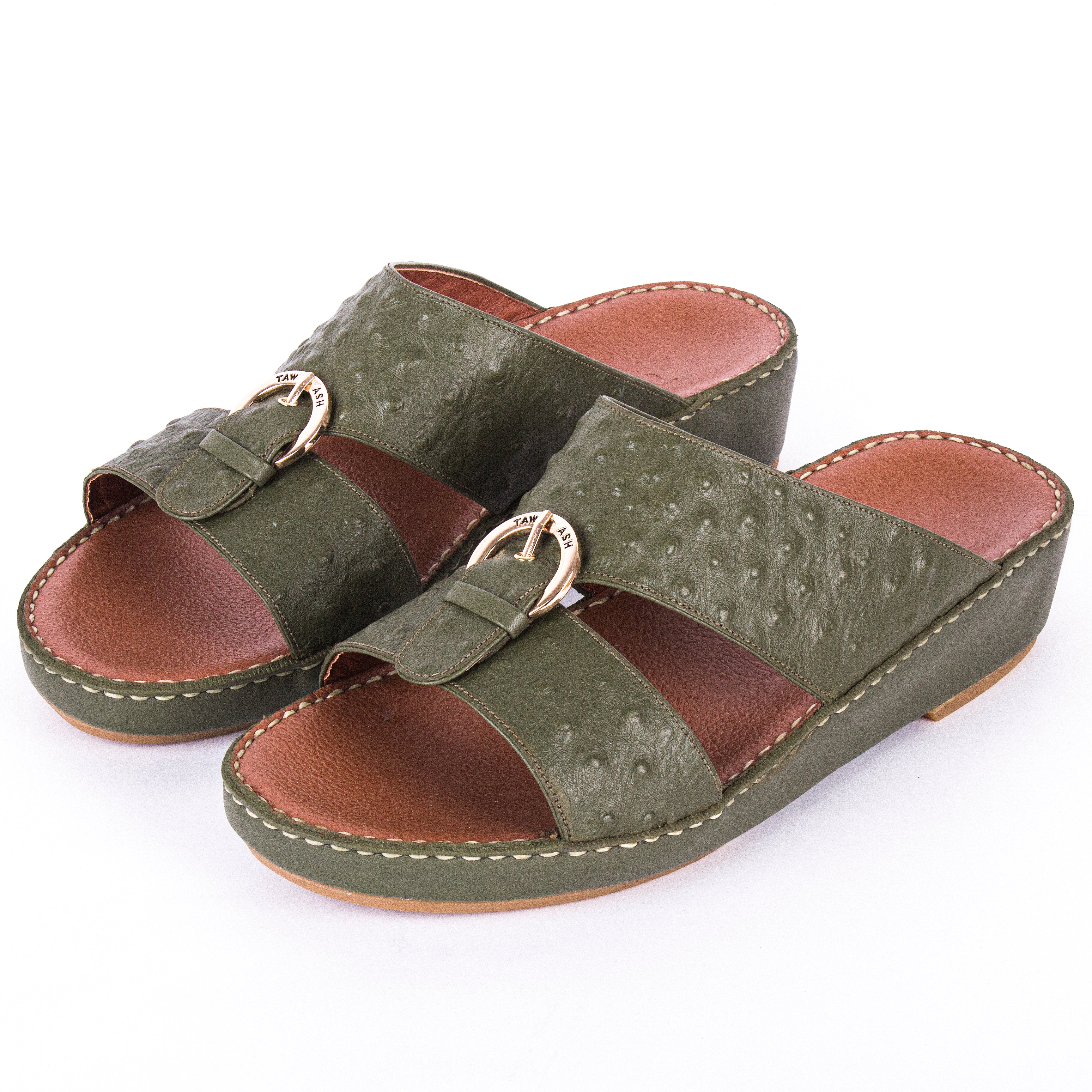 نعال اخضر زيتي