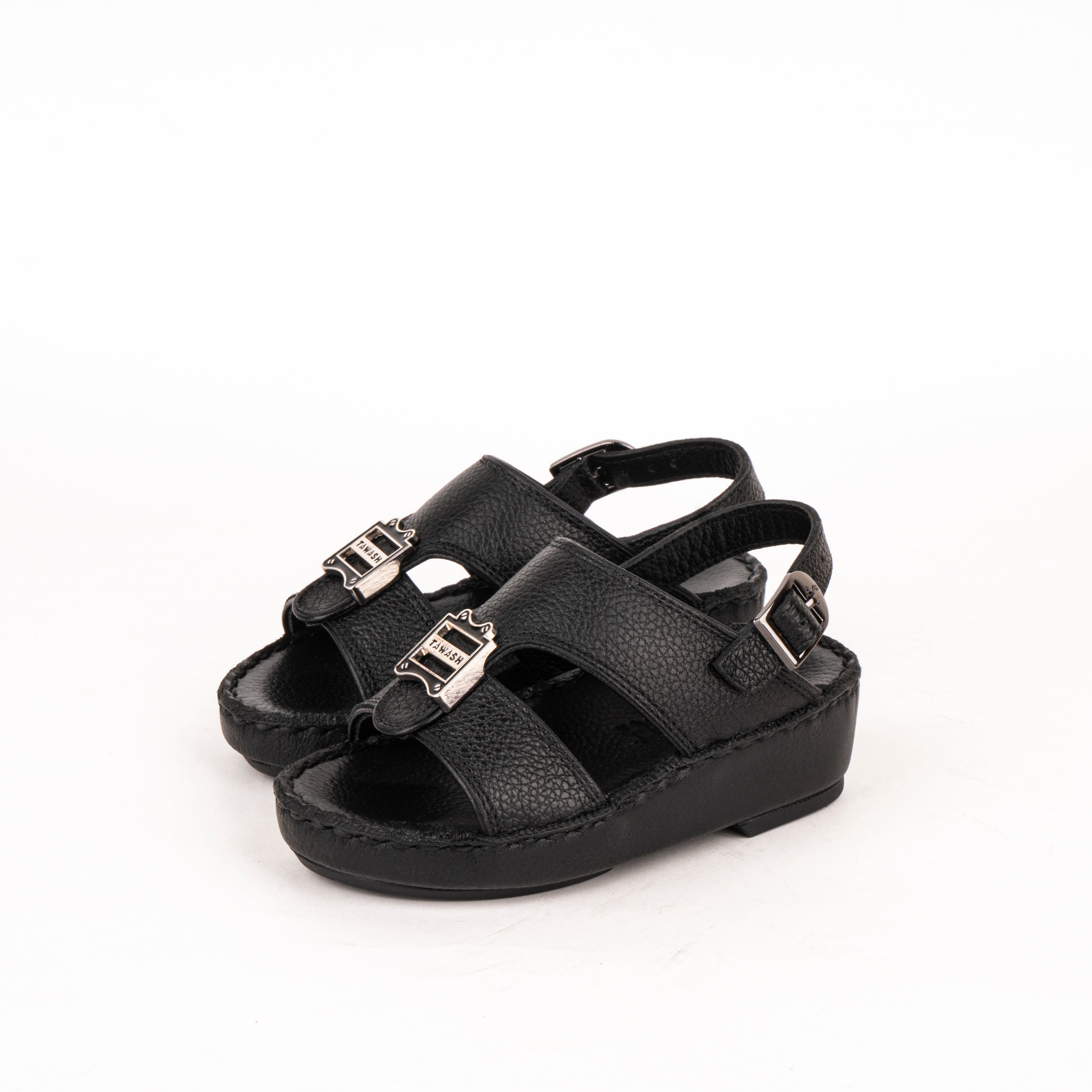 صندل أطفال ولادي  اسود