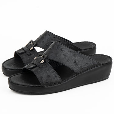 1490FS Ostrich Classic Sandals