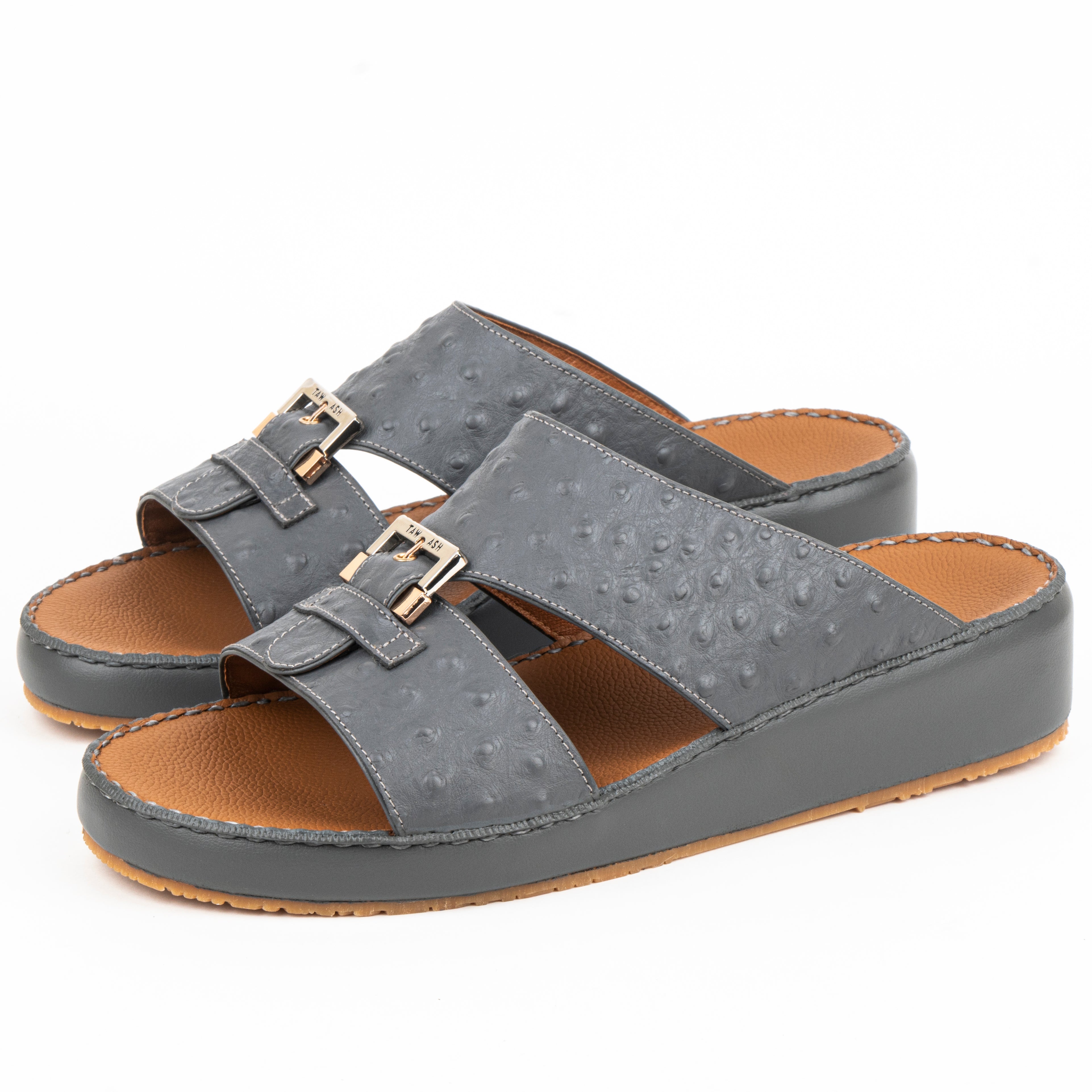 1490FS صندل النعامة الكلاسيكي