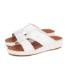 White 1493 Micro Calf-RF men's Arabic sandals in sizes 47 and 48