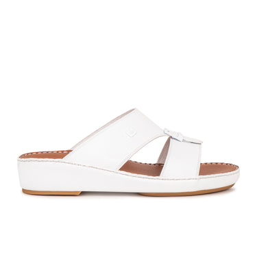 White 1493 Micro Calf-RF men's Arabic sandals in sizes 47 and 48
