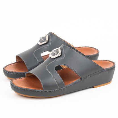 2041 Crown Style Leather Arabic Sandal