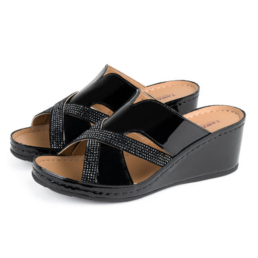 28-15 TAWASH LADIES HEEL SANDALS