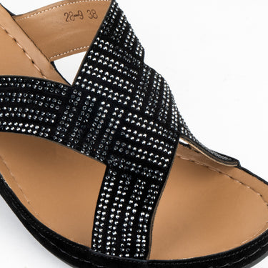 28-9 TAWASH LADIES HEEL SANDALS