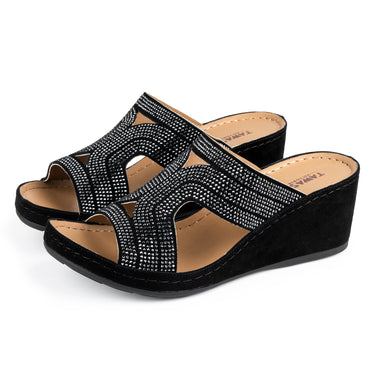 28-5 TAWASH LADIES HEEL SANDALS