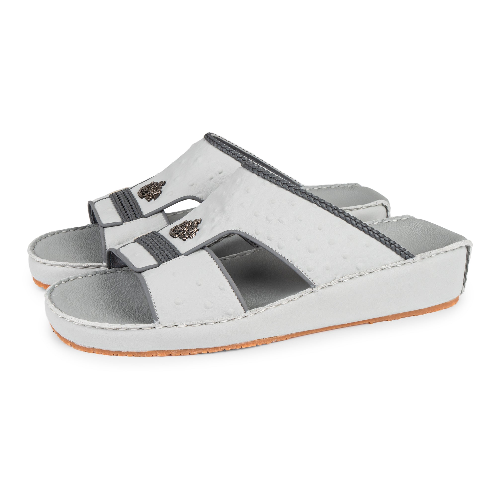 3467FS MICRO OSTRICH Men Sandals