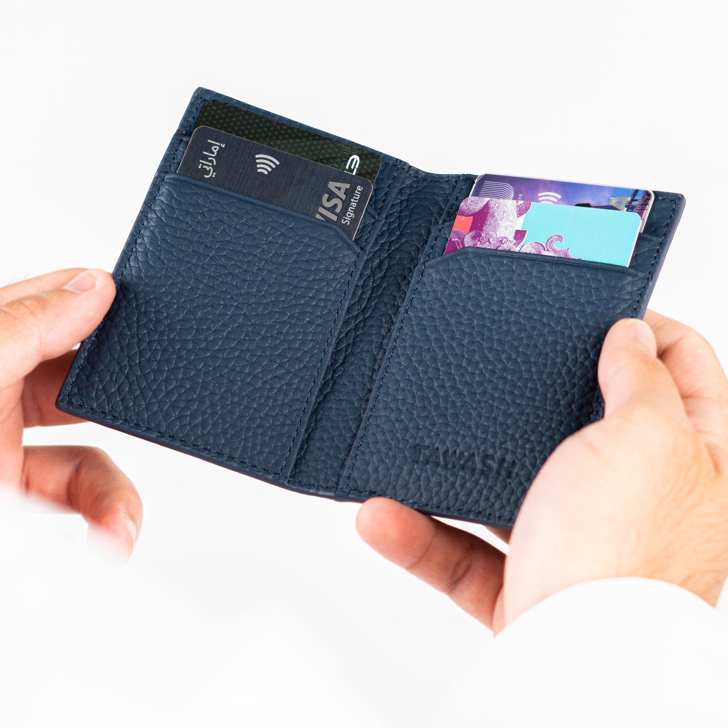 T-C002-1 Deer leather card wallet