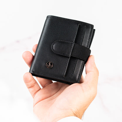 T-C003-1 Men wallet nappa leather