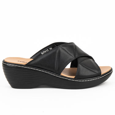 V/2413 Black Classic Arabic Heel for Women