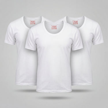 Tawash 3 Pack Cotton T-Shirt Vests - BOYS