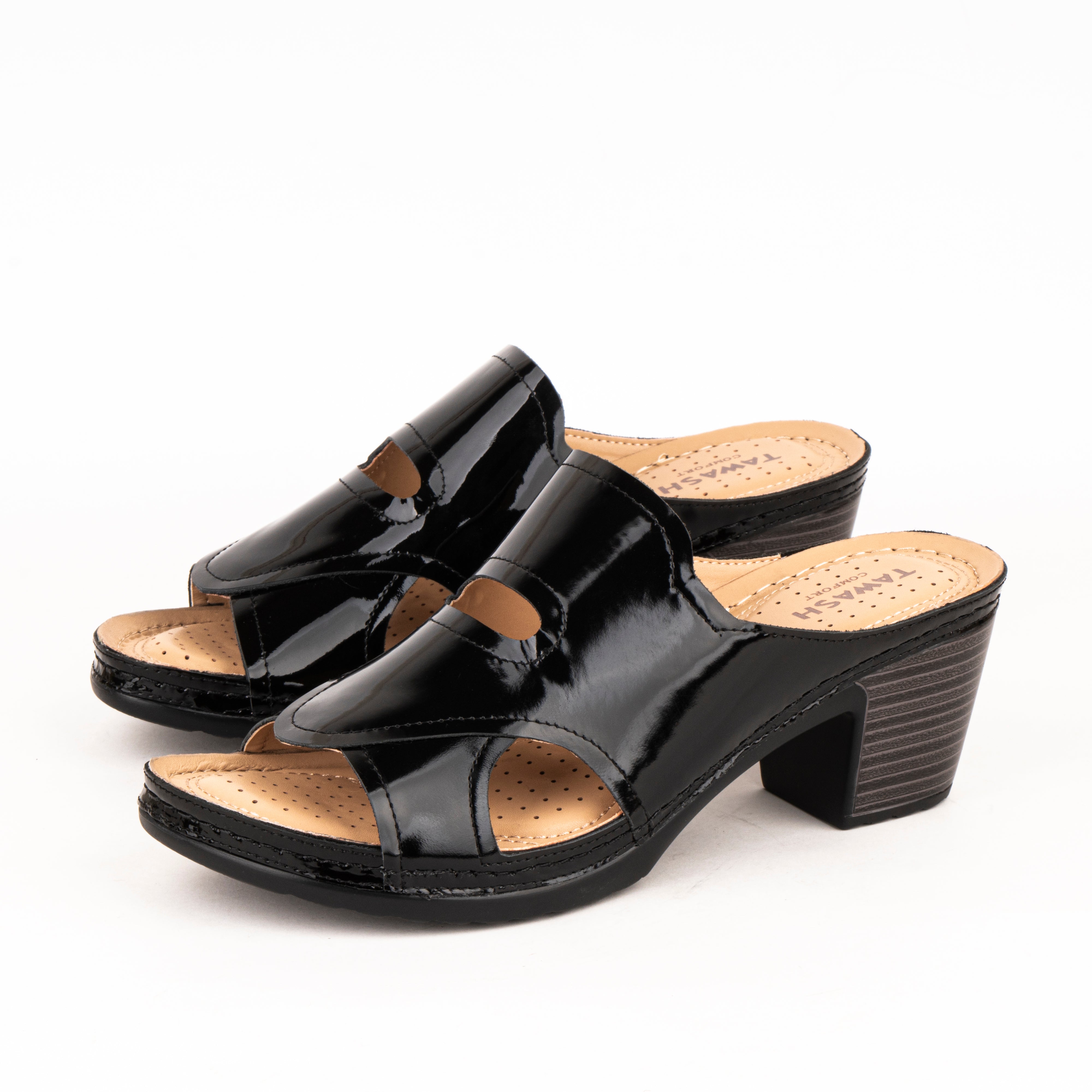 نعال صندل نسائي اسود